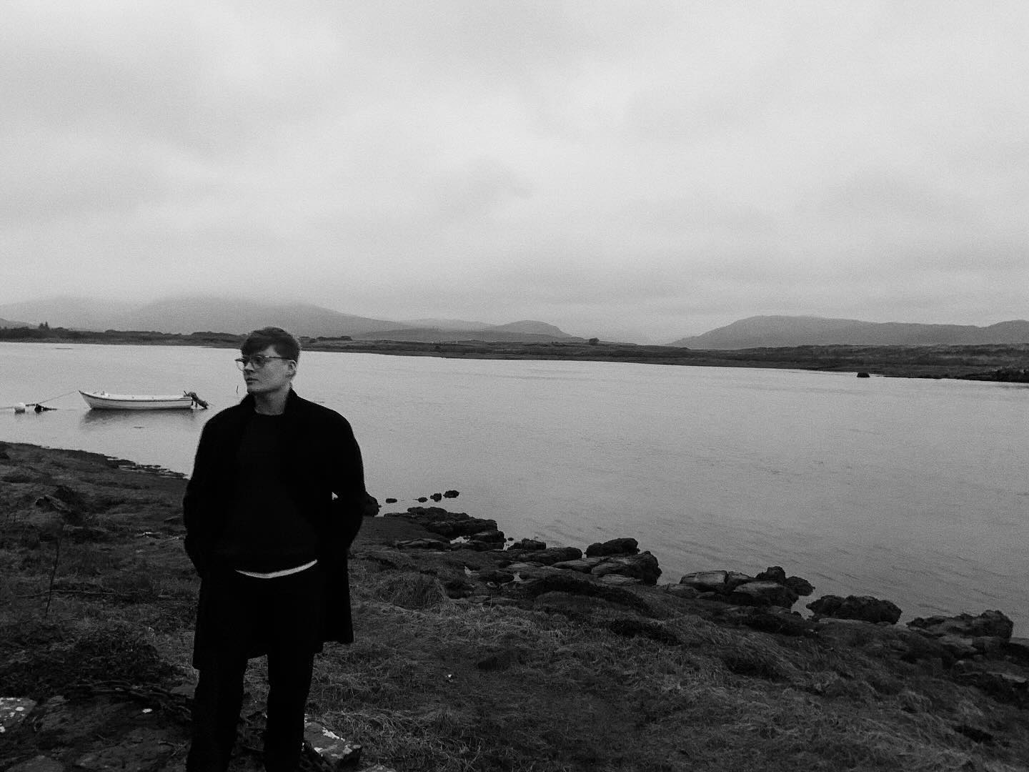 Dramatic Scottish Highlands landscape on Isle of Skye